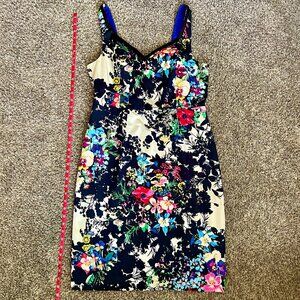 Anthropologie Chroma Shadow Leifnotes dress